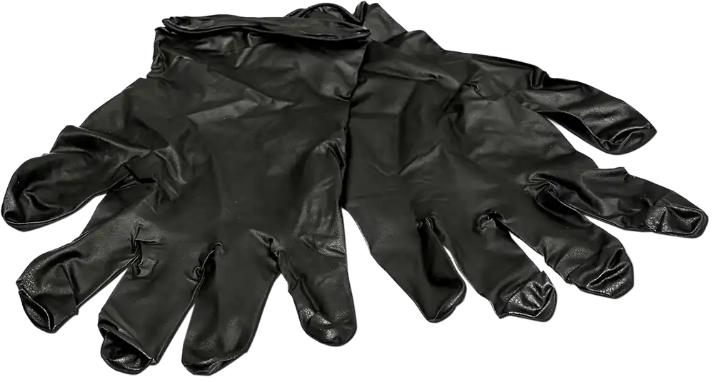 Hunters Specialties Field Dressing Gloves - Black, Large, 10-Pack (5 Pairs)
