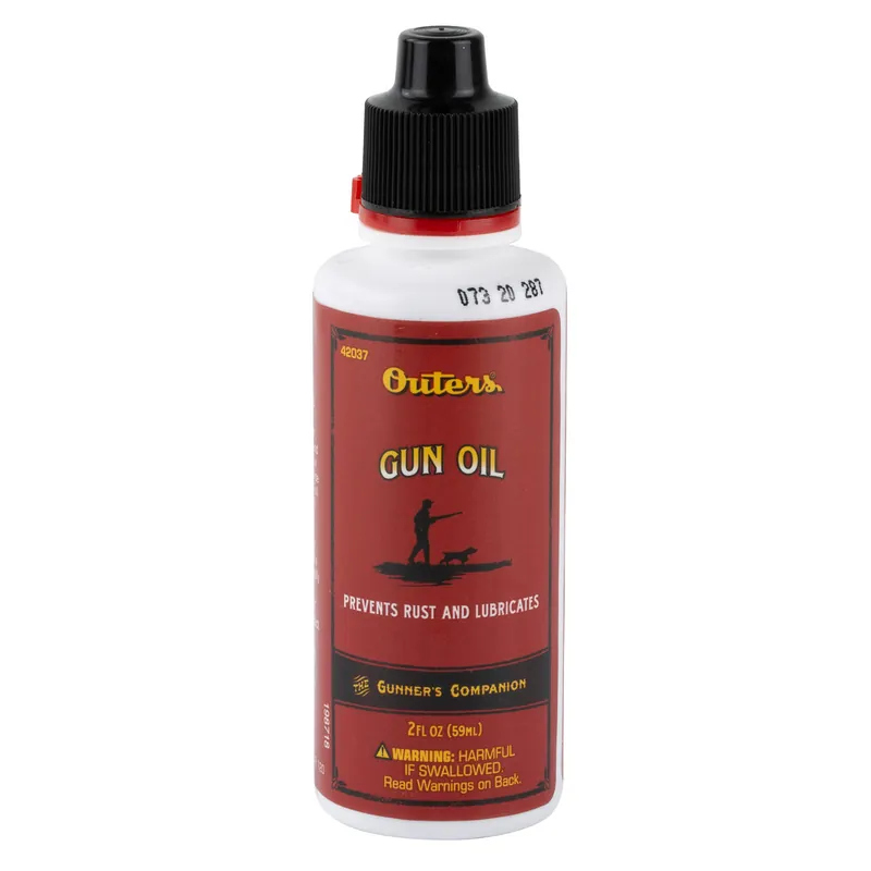 OUTERS Gun Oil 2.25 oz - Premium Lubricant for Firearms Maintenance