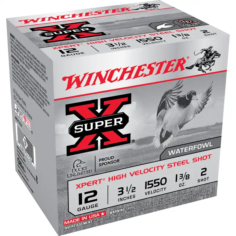 Winchester Super-X Xpert 12 Gauge 3.5" #2 Shot 25 Rounds/250 Rounds Case