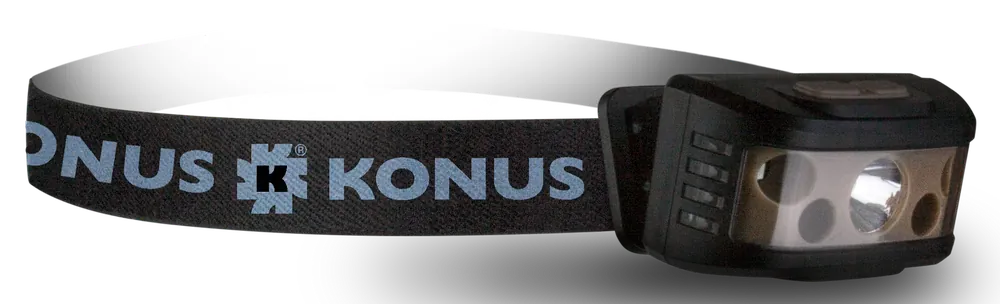 Konus 3924 KonusFlash 7 Flashlight - 236 Lumens, White XPG LED, Black