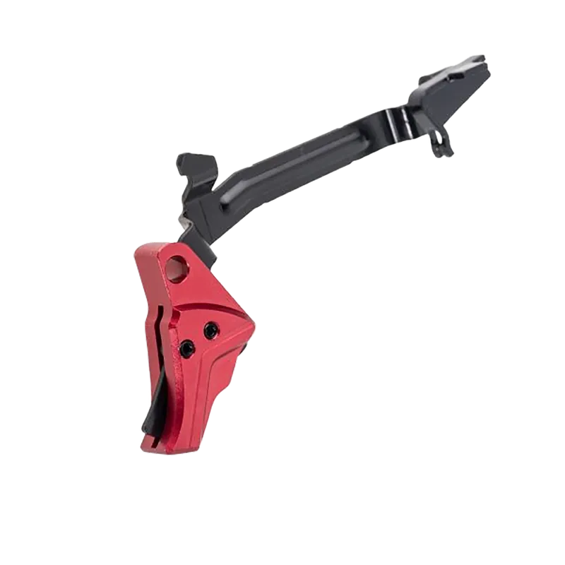 Tyrant CNC Red/Black I.T.T.S Trigger/Bar for Glock Gen3-4