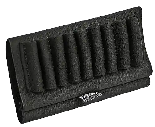 Blackhawk 9-Round Rifle Buttstock Shell Holder - Black Nylon