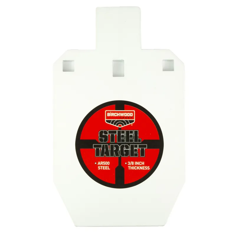B/C 1/3 IPSC Silhouette Target White