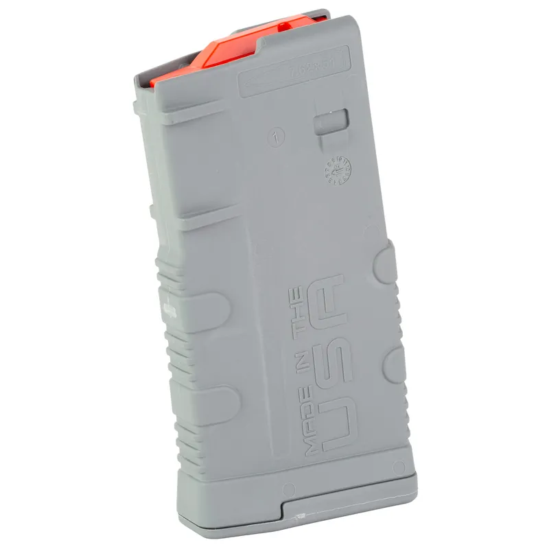 MAG AMEND2 SR25/AR10 7.62 GREY 20-ROUND MAGAZINE