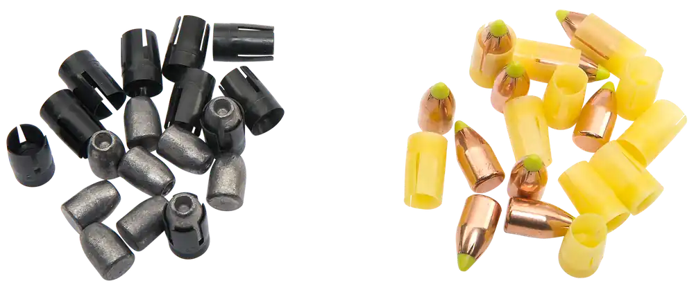 Traditions A1829 Muzzleloader Bullet Combo: 15 Smackdown 250gr & 15 Plinker 240gr 50cal Bullets