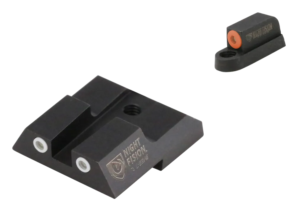 CZ P-07/P-09 Night Fision Tritium Night Sights - Green/Orange Front, Green/White Rear