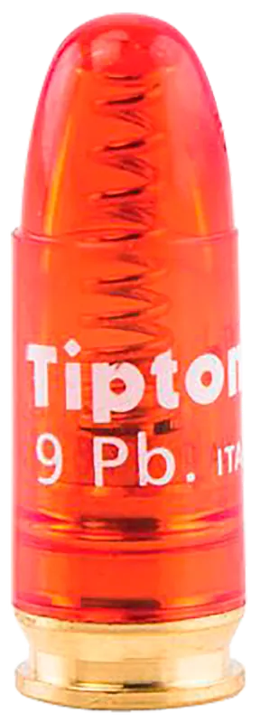 Tipton 9mm Snap Caps - Brass/Plastic, Pack of 5