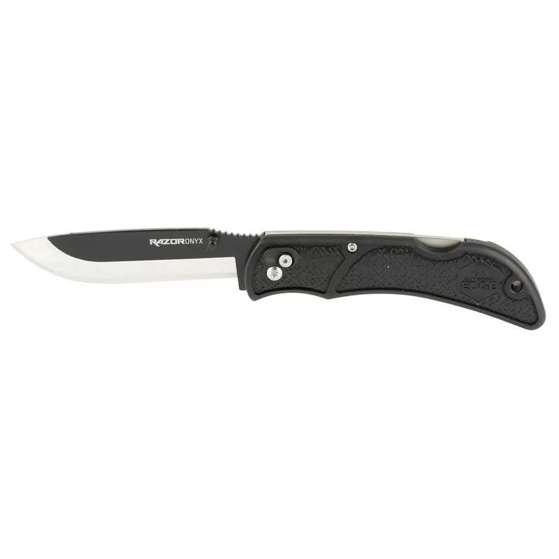 OD Edge Razor Onyx 3.5" Folding Knife Black
