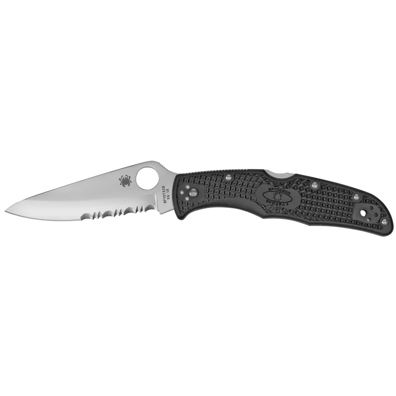 SPYDERCO ENDURA 4 COMBOEDGE KNIFE WITH NYLON HANDLE