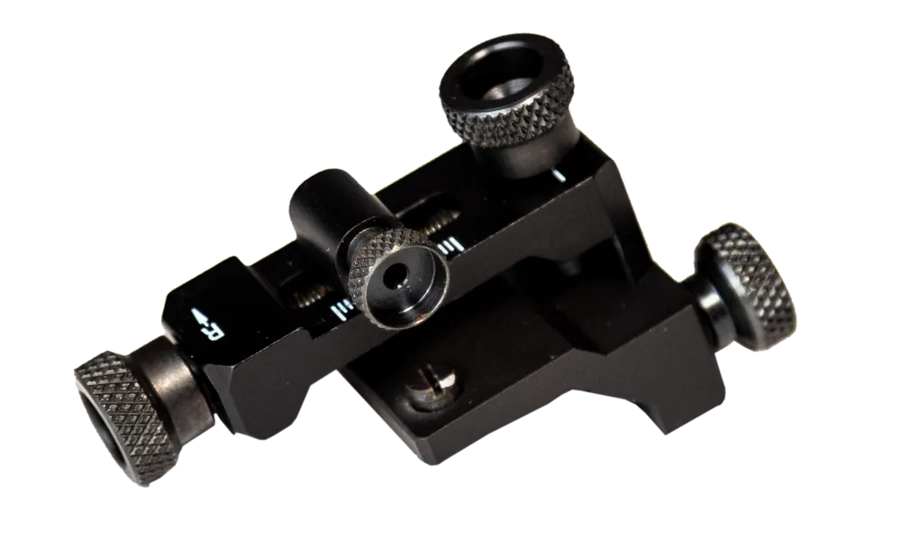 CVA AC1750 Long Range Rear Peep & Front Globe Sight Kit - Black