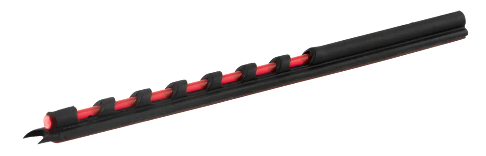 Truglo TG104R Glo-Dot Pro Shotgun Sight with Red Fiber Optic for Vent Rib - Black