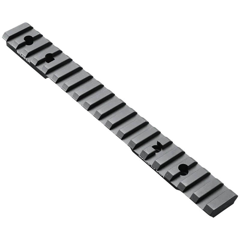 Weaver 99480 Multi-Slot Base for Winchester 70 Long Action - Black Anodized Aluminum