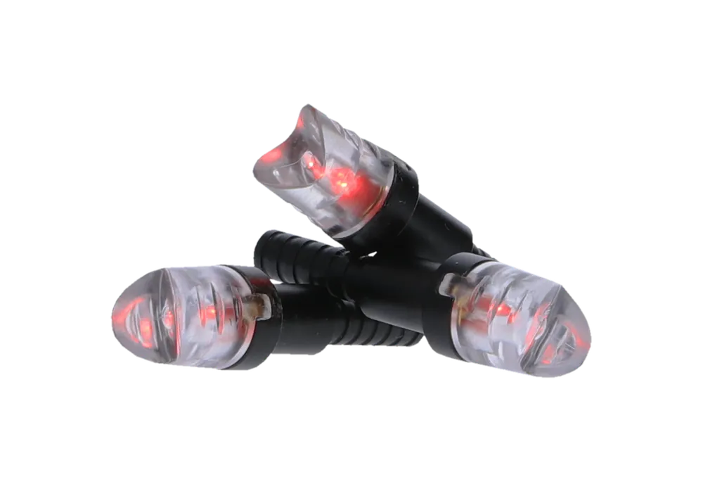 NAP Thunderglo Illuminated Nock Red 6 Pack