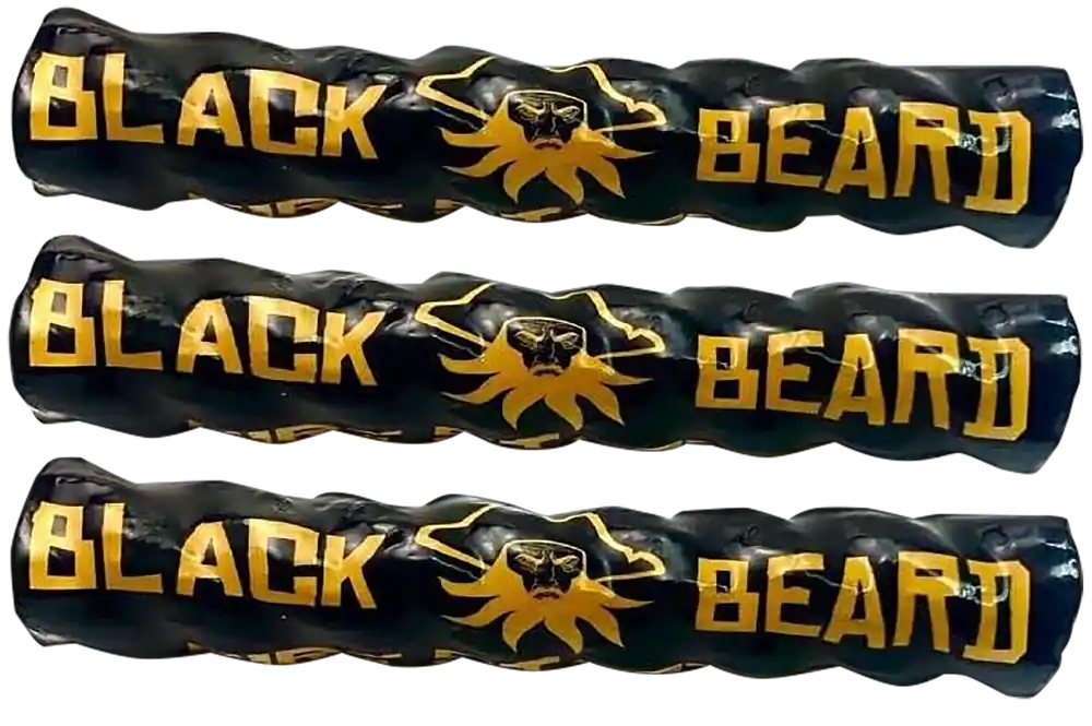 Black Beard Fire Starters 3-Pack Fire Rope - Black Edition