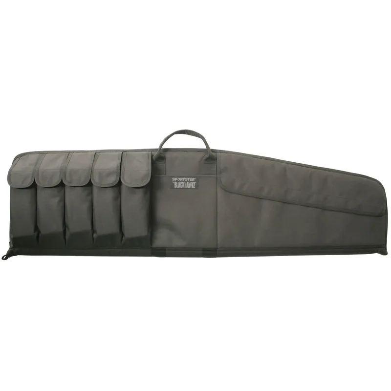 Black Large Tactical Rifle Case for Sports Shooting