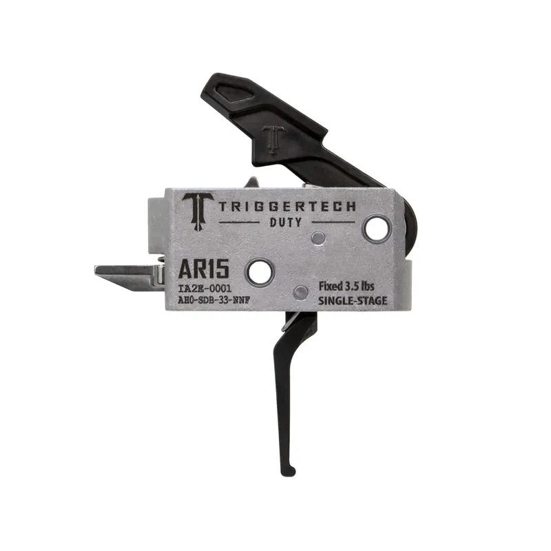 TRIGRTECH AR15 Duty Flat Trigger 3.5lb Black