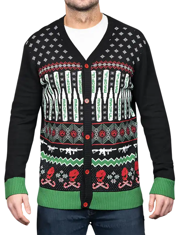 Magpul Krampus Christmas Sweater - Multi Color, Long Sleeve, Large