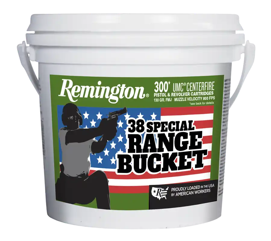 Remington UMC Range Bucket .38 Special 130gr FMJ - 300 Rounds
