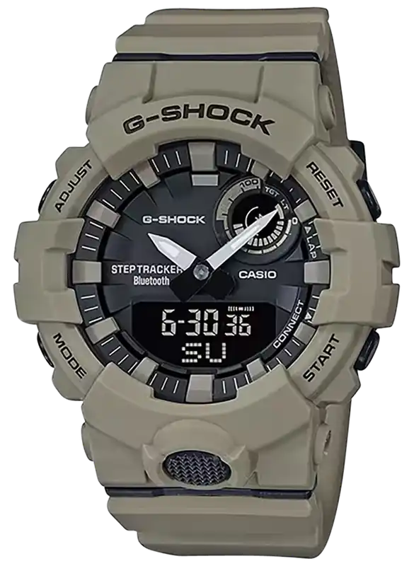 G-Shock Tactical Move Power Trainer Fitness Tracker in Tan - Model GBA800UC5A