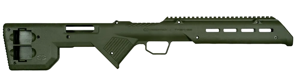 Desert Tech TREK-22 Bullpup Chassis for Ruger 10/22, OD Green, 26.75" OAL