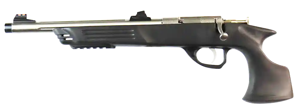 Crickett KSA696 Stainless Steel .22 LR Pistol with Threaded Barrel and Picatinny Rail