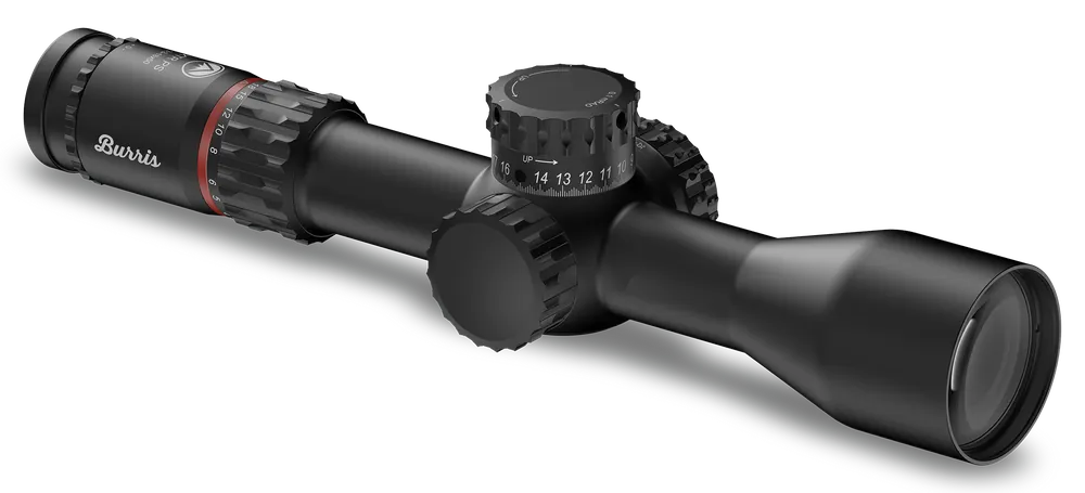 Burris XTR PS 3.3-18x50mm Scope with Illuminated SCR2 MIL Reticle, Matte Black