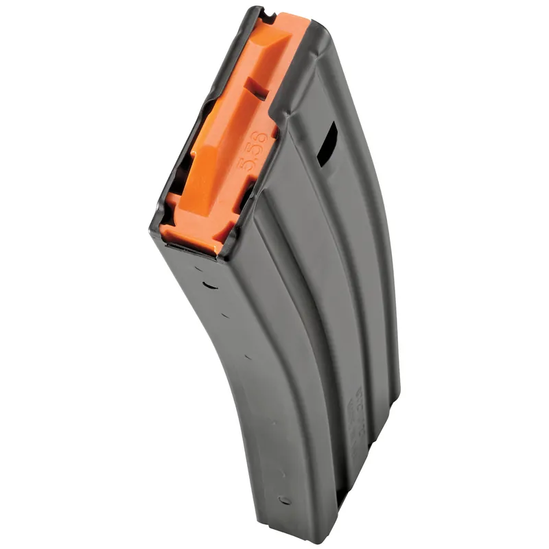 30-Round AR-15 5.56 Stainless Steel Magazine - Black