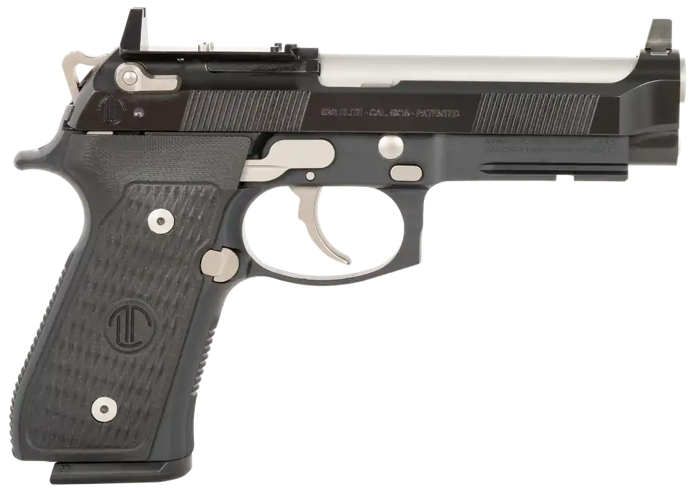 Langdon Tactical LTT92ETJNRR 92 Elite 9mm Pistol with Optic Cut Slide and Picatinny Rail