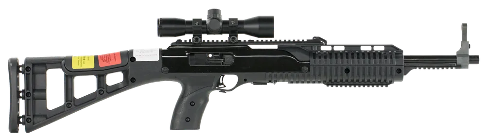 Hi-Point 995TS 9mm Carbine with 16.5" Barrel and 10+1 Capacity, Black Finish