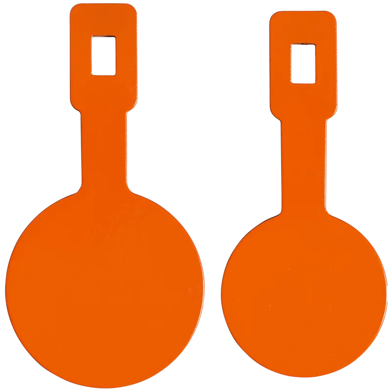 Champion 44923C Impact Steel Rimfire Targets - Orange