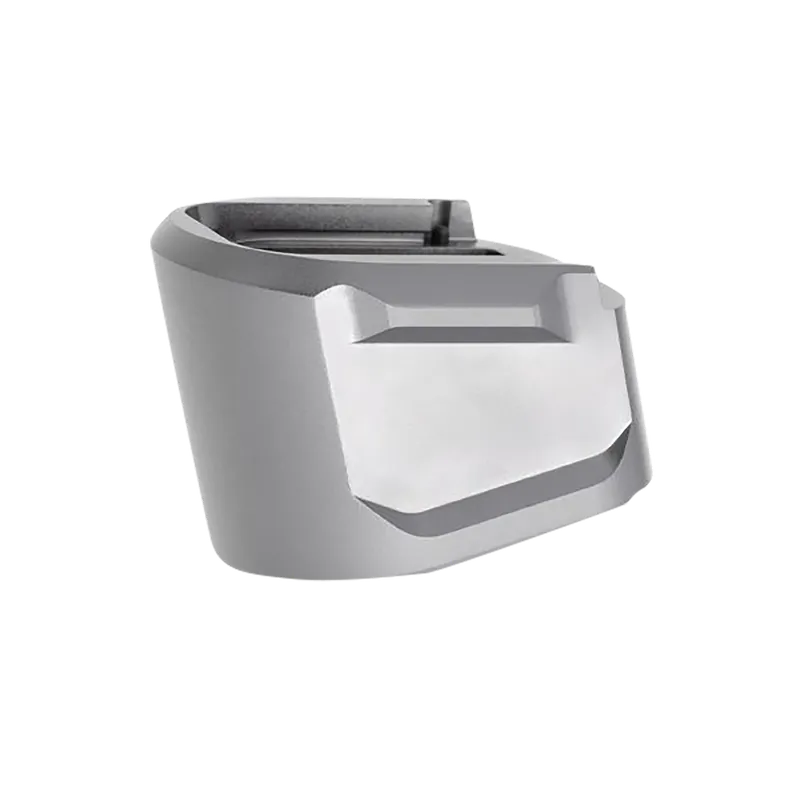 Tyrant CNC Grey Aluminum Magazine Extension for Springfield Echelon 9mm - 5rd Capacity