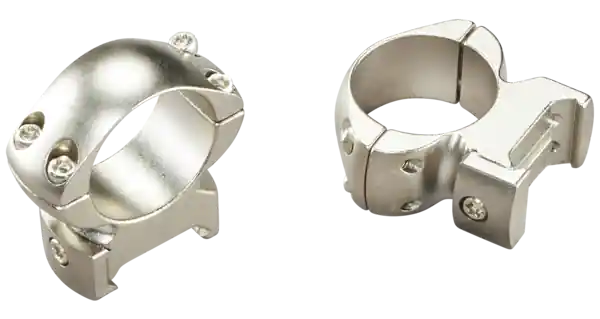 Weaver Grand Slam 1" High Silver Scope Mounts 49322