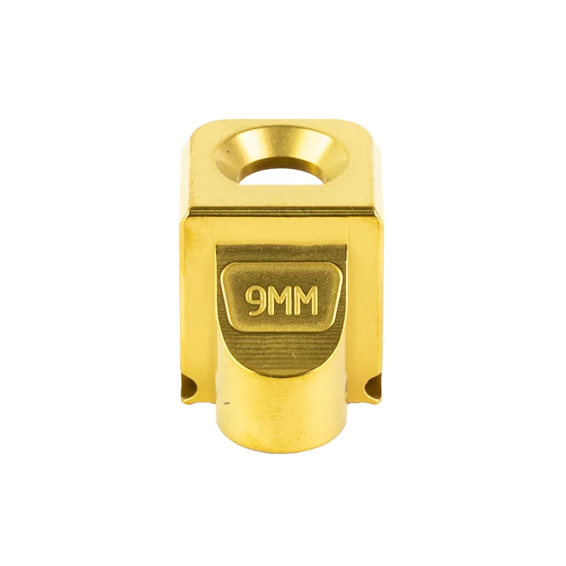 ZAF Compensator for Glock 43/43X/48 - Titanium Nitride Finish