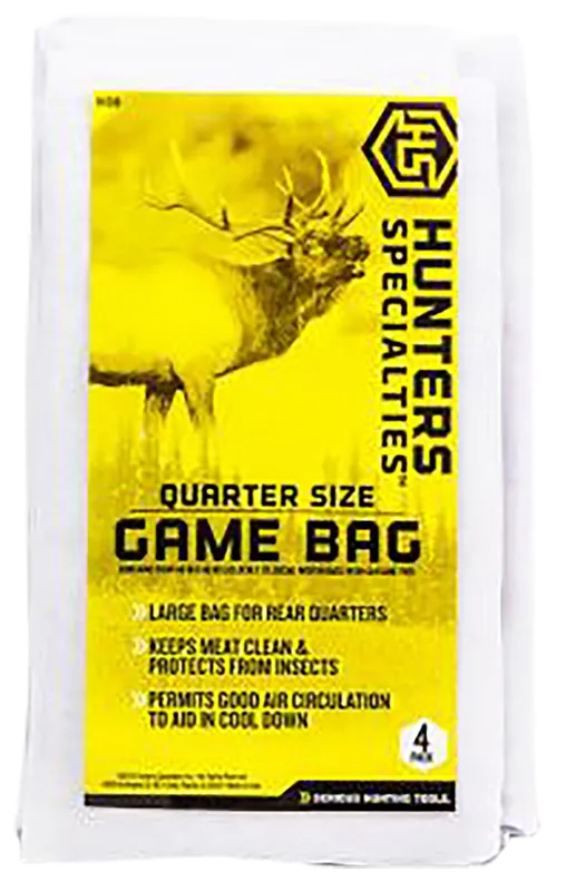 Quarter Size Game Bag 4-Pack by Hunters Specialties HS01238