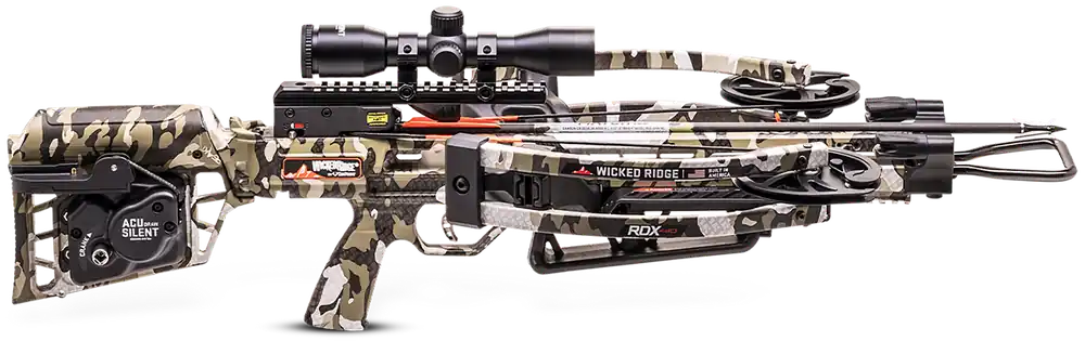 Tenpoint RDX 410 Crossbow with ACUdraw and Silent Pro-View 400 Peak XT