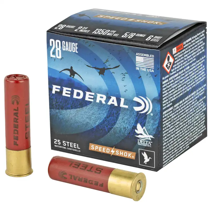 Federal Speed-Shok Steel 28 Gauge 2 3/4" #6 Shotgun Shells