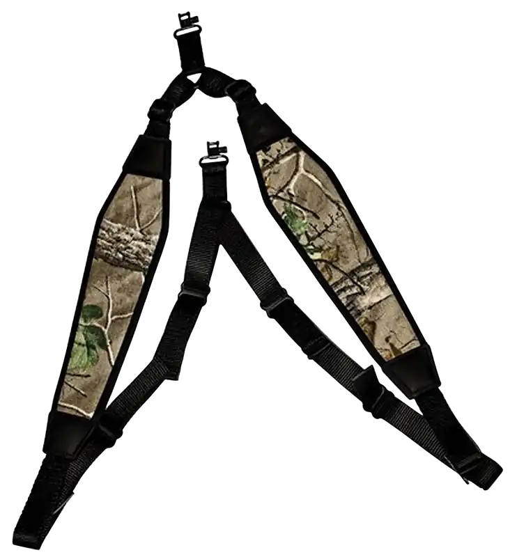 GrovTec US Inc GTSL59 Realtree Xtra Green Nylon Padded Rifle/Shotgun Sling