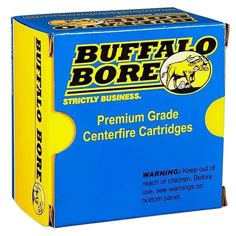 Buffalo Bore 10mm Auto 200gr FMJ Flat Nose Ammo - 20 Rounds/Box