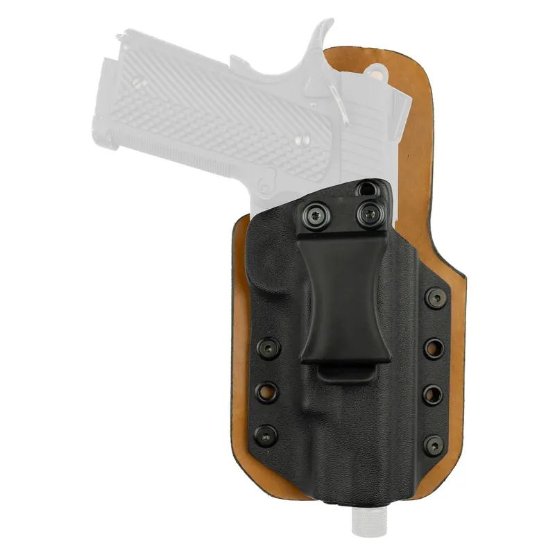 TAGUA IWB/KYDEX Leather Holster for Ruger LCP MAX