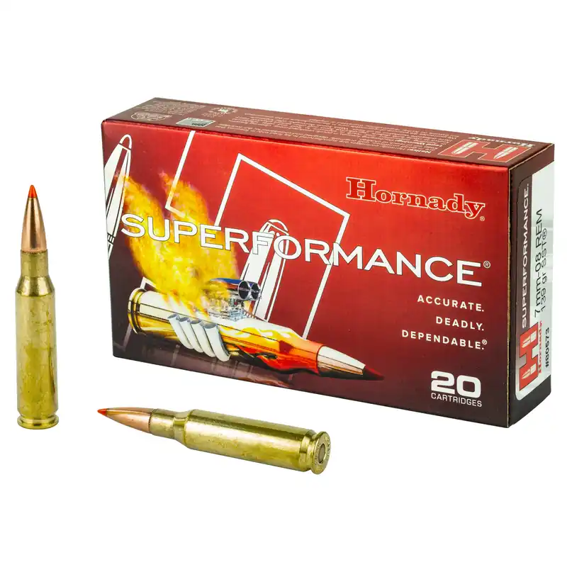 Hornady Superformance 7mm-08 139 Grain SST Ammunition - 20 Rounds/200 Rounds