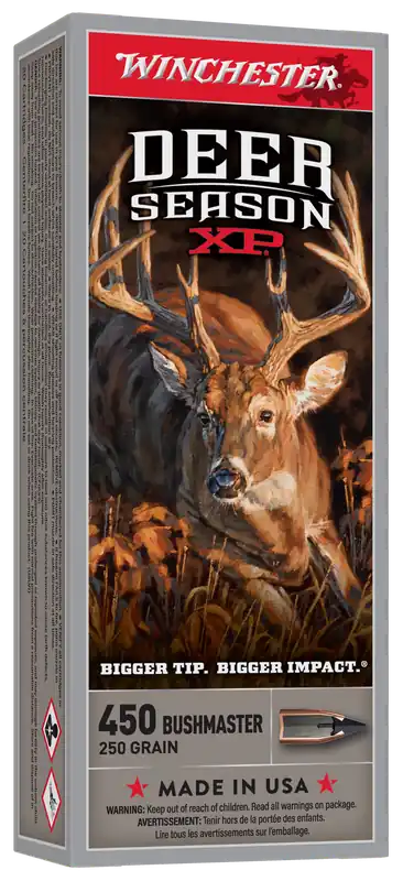 Winchester Deer Season XP 450 Bushmaster 250gr Ammo - 20 Rounds