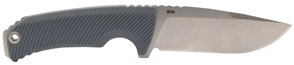 SOG Tellus FX 4.20" Fixed Blade Knife with Wolf Gray Handle