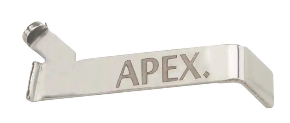 Apex Tactical Performance Connector for Glock Pistols - Silver Metal