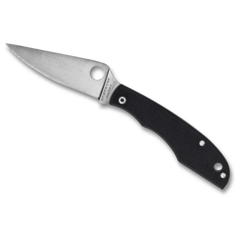 Spyderco Grasshopper G-10 Black 2.3" Folding Knife