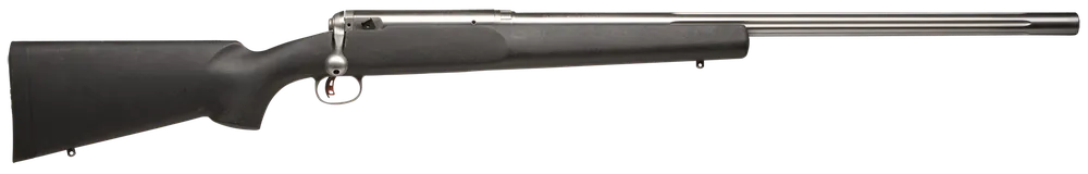 Savage Arms 18144 LRPV .223 Rem 26" Heavy Barrel Rifle, Stainless Receiver, Black Synthetic Stock, Right Hand, 1:9 Twist