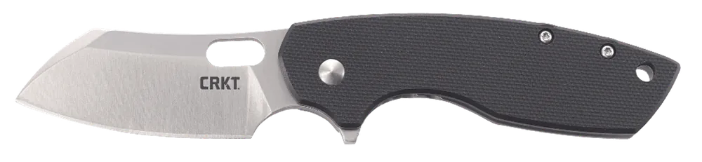 CRKT 5315G Pilar Large Folding Knife with Satin Blade and Black G10 Handle