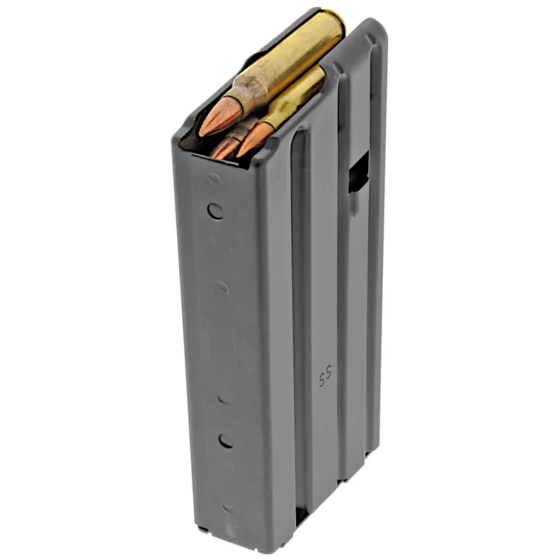 20-Round 5.56mm Black Stainless Steel Magazine