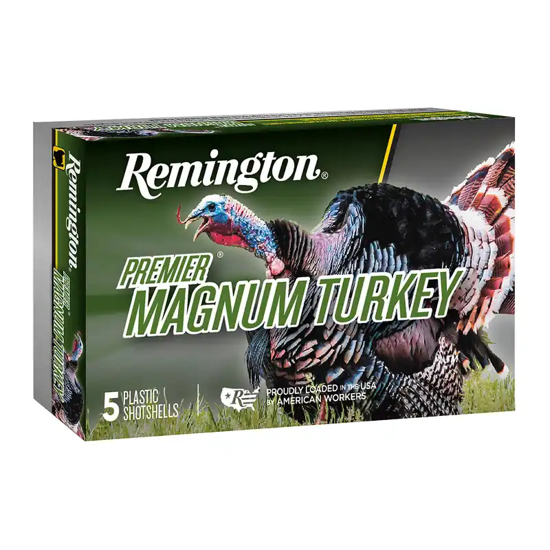 Remington Magnum Turkey Load 12 Gauge 3-Inch 2oz 5 Rounds Box