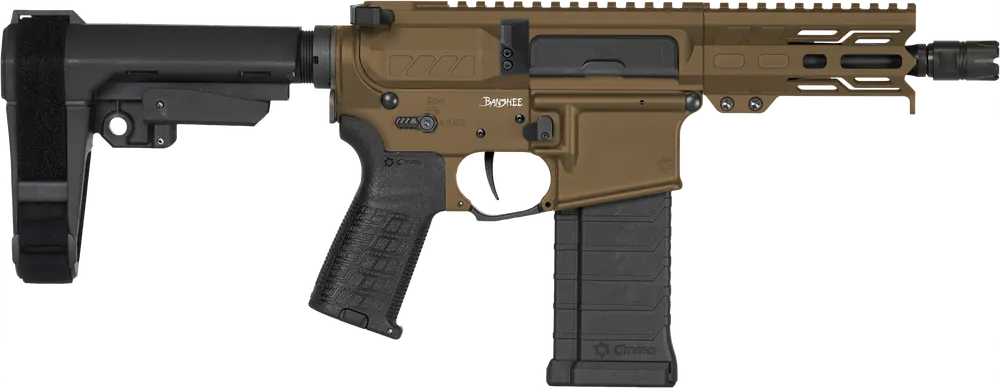 CMMG Banshee MK4 5.7x28mm Midnight Bronze with M-LOK and Picatinny Rail
