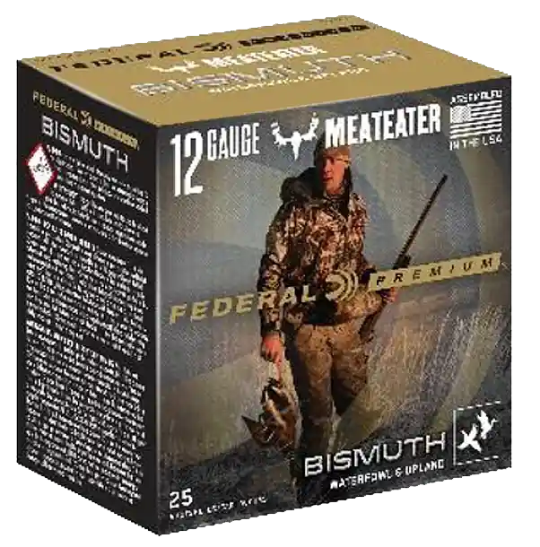 Federal Premium Bismuth 12 Gauge 3" 1 3/8oz #5 Shot - 25 Rounds Per Box